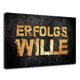 Erfolgswille - Leinwandbild - Hustling Sharks
