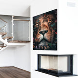 Floral Lion- MockupmitHintergrund 5 - Hustling Sharks