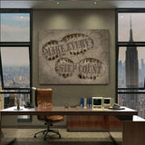 MAKE EVERY STEP COUNT! - Mockup mit Hintergrund 2 - Hustling Sharks