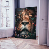 Floral Lion- MockupmitHintergrund 4 - Hustling Sharks