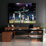 DUNK IT! - Mockup mit Hintergrund 1 - Hustling Sharks