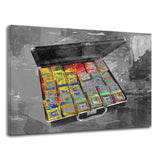 DER KOFFER VOLLER MÖGLICHKEITEN - Hustling SharksDER KOFFER VOLLER MÖGLICHKEITEN - Leinwandbild - Hustling Sharks