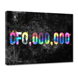 CFO.000.000 - Leinwandbild - Hustling Sharks
