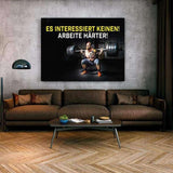ARBEITE HÄRTER! - Mockup mit Hintergrund 1- Hustling Sharks