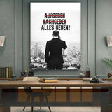 Mockup mit Hintergrund 2 - -AUFGEBEN- -NACHGEBEN- ALLES GEBEN! - Hustling Sharks