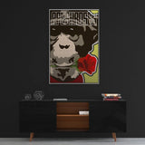 Apes And Roses #2 - Mockup mit Hintergrund 1 - Hustling Sharks