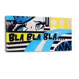 BLA BLA BLA - Leinwandbild - Hustling Sharks