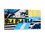 BLA BLA BLA - Plexiglasbild - Hustling Sharks