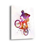 BMX Love - Alu-Dibond Bild - Hustling Sharks