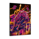 Bull Market - Plexiglasbild - Hustling Sharks