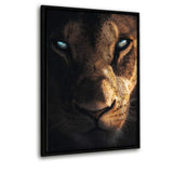 Be Focused - Leinwandbild mit Schattenfuge "schwarz" - Hustling Sharks