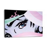 Beautiful Eyes - Alu-Dibond Bild - Hustling Sharks