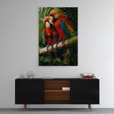 Beautiful Parrots - Mockup mit Hintergrund - Hustling Sharks
