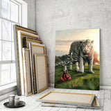 Beauty And The Tiger - Mockup mit Hintergrund 2 - Hustling Sharks