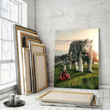 Beauty And The Tiger - Mockup mit Hintergrund 2 - Hustling Sharks