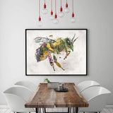 Bee World - Mockup mit Hintergrund 1 - Hustling Sharks