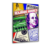 Benjamin´s Hundred - Plexiglasbild - Hustling Sharks