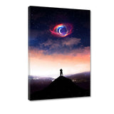Big Galaxy Love - Leinwandbild - Hustling Sharks