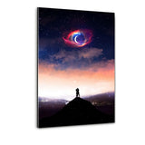 Big Galaxy Love - Plexiglasbild - Hustling Sharks