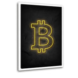Bitcoin - Schattenfuge "weiß" - Hustling Shark