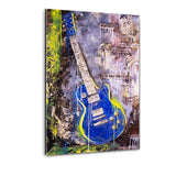 Blue Mood - Plexiglasbild - Hustling Sharks