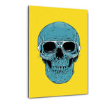 Blue Skull - Plexiglasbild - Hustling Sharks