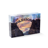 Brücke der Leidenschaft - Acrylglasblock 10x15 - Hustling Sharks