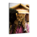 Business Leopard - Plexiglasbild - Hustling Sharks