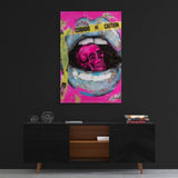 CAUTION LIPS - Mockup mit Hintergrund - Hustling Sharks