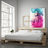 Colorful Lady - Mockup mit Hintergrund 2 - Hustling Sharks