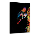 THE COLORFUL VIEW - Plexiglasbild - Hustling Sharks