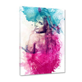 Colorful Lady - Leinwandbild - Hustling Sharks