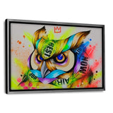 DAYBREAK - Leinwandbild mit Schattenfuge "silber" - Hustling Sharks