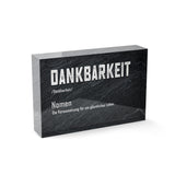 Dankbarkeit - Acrylglasblock 15x10 - Hustling Sharks