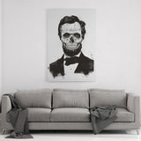 Dead Lincoln b/w - Mockup mit Hintergrund - Hustling Sharks