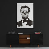 Dead Lincoln b/w - Mockup mit Hintergrund - Hustling Sharks