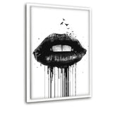 Dead Love - Leinwandbild mit Schattenfuge "weiß" - Hustling Sharks