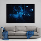 Deer Cosmos - Mockup mit Hintergrund - Hustling Sharks