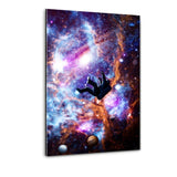 Der freie Fall - Plexiglasbild - Hustling Sharks