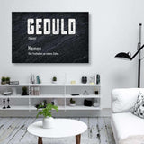Definition der Geduld - Mockup mit Hintergrund 2 - Hustling Sharks