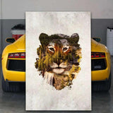 Der Tiger - Mockup mit Hintergrund 2 - Hustling Sharks