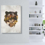 Der Tiger - Mockup mit Hintergrund 1 - Hustling Sharks