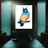 Die Eule - Mockup mit Hintergrund 2 - Hustling Sharks