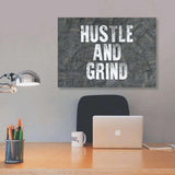 HUSTLE AND GRIND - Mockup mit Hintergrund 2 - Hustling Sharks