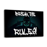 BREAK THE RULES! - Leinwandbild - Hustling Sharks