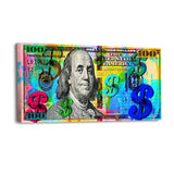 COLORFUL BENJAMIN - Leinwandbild - Hustling Sharks