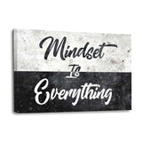 MINDSET IS EVERYTHING - Leinwandbild - Hustling Sharks