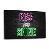 RISE AND SHINE - Leinwandbild - Hustling Sharks