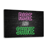 RISE AND SHINE - Leinwandbild - Hustling Sharks