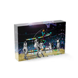 Dunk it. - Acrylglasblock 10x15 - Hustling Sharks